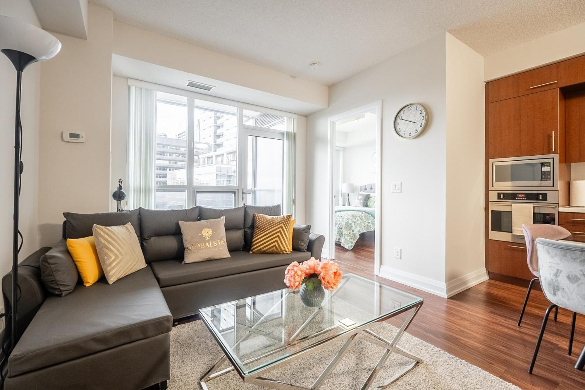 Globalstay Modern Apartments In North York Skyscraper تورونتو المظهر الخارجي الصورة