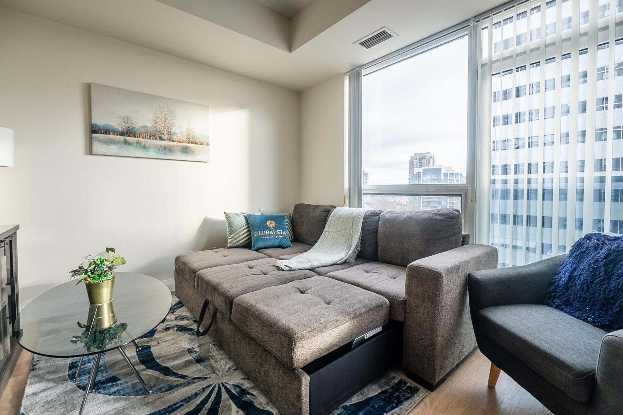 Globalstay Modern Apartments In North York Skyscraper تورونتو المظهر الخارجي الصورة