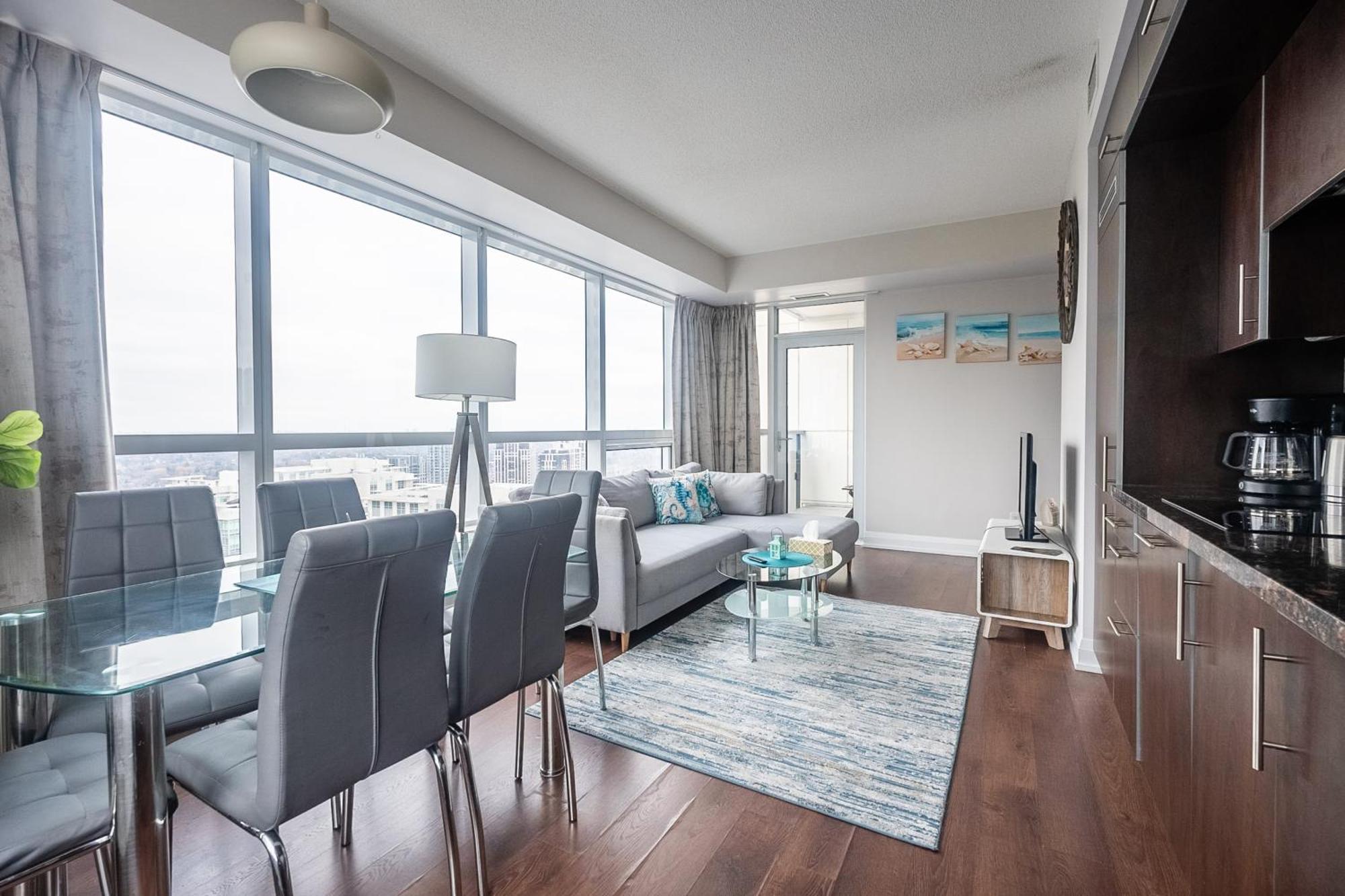 Globalstay Modern Apartments In North York Skyscraper تورونتو المظهر الخارجي الصورة