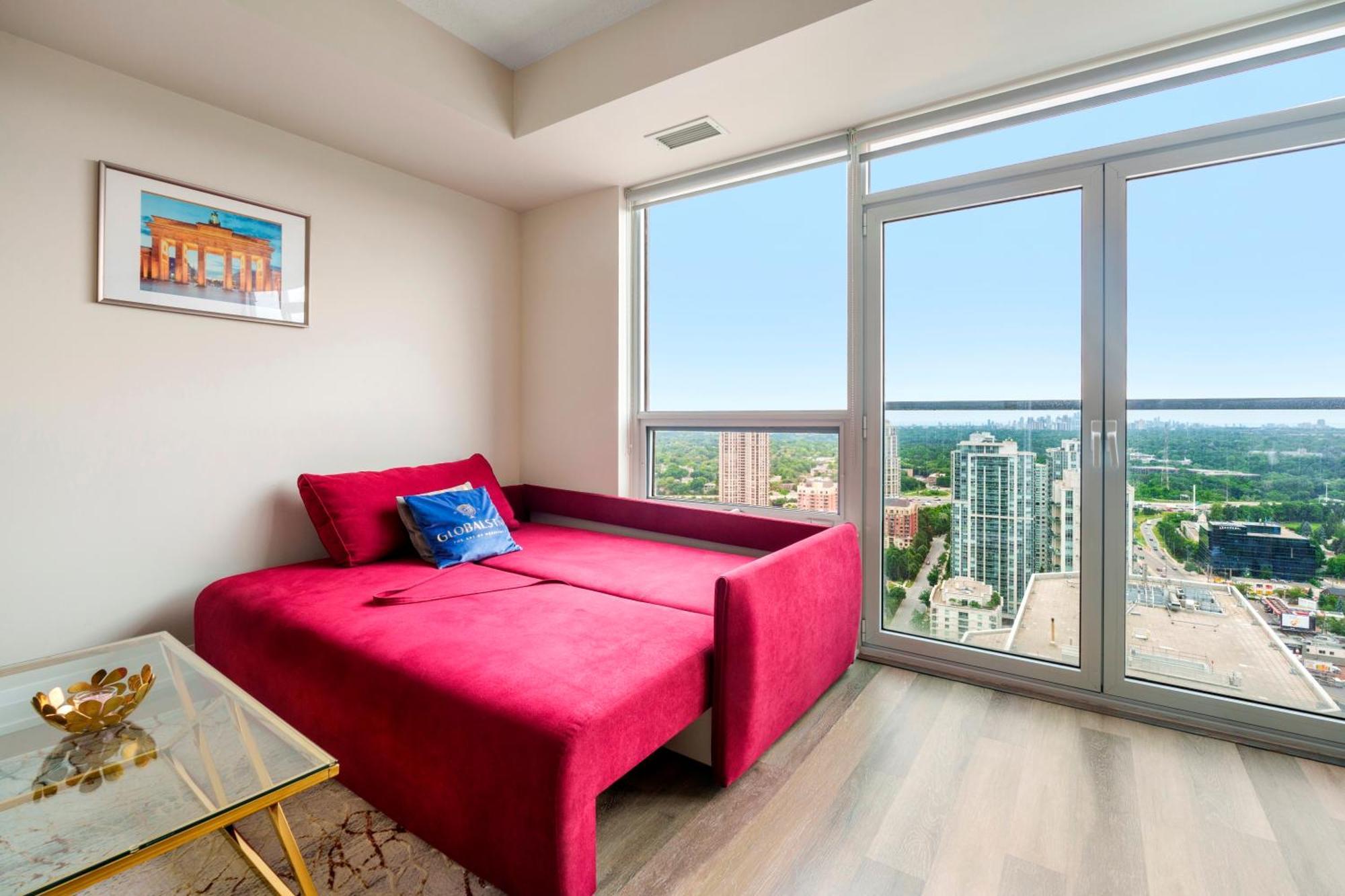 Globalstay Modern Apartments In North York Skyscraper تورونتو المظهر الخارجي الصورة