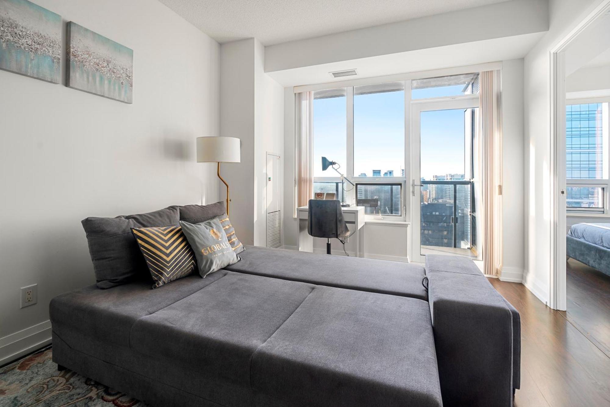 Globalstay Modern Apartments In North York Skyscraper تورونتو المظهر الخارجي الصورة